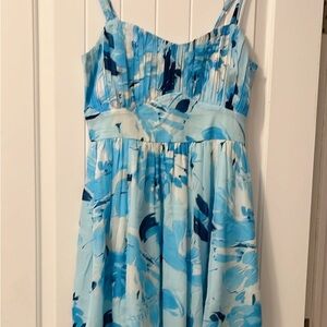 Abercrombie & Fitch Blue and White Floral Dress